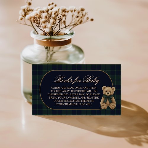 Preppy Polo Teddy Bear Baby Shower Books for Baby