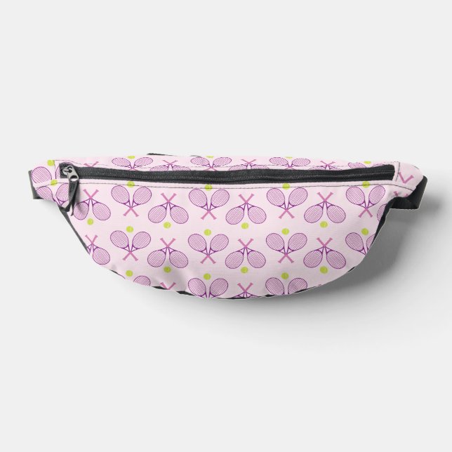 Preppy Purple Tennis Fanny Pack (Lay Down)