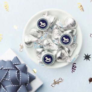 Preppy Rocking Horse Argyle 1st Birthday Hershey®'s Kisses®