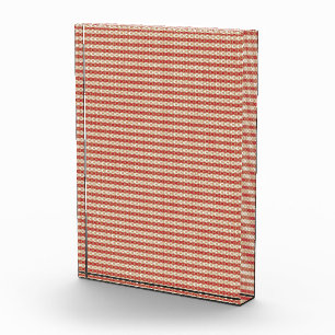 Preppy School Year Geometric Design Acrylic Award