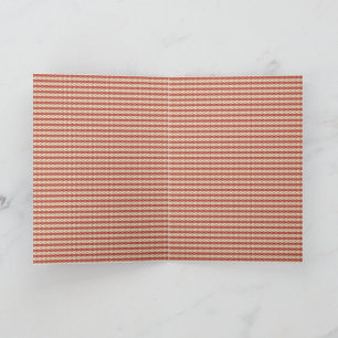 Preppy School Year Geometric Design Note Card