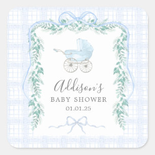Preppy Southern baby carriage Sticker
