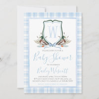 Preppy Southern Blue Boy Duck Baby Shower