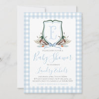 Preppy Southern Blue Boy Duck Baby Shower