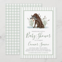 Preppy Southern Duck Hunter Baby Shower