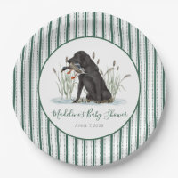 Preppy Southern Green Duck Dog Baby Shower