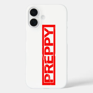 Preppy Stamp iPhone 16 Case