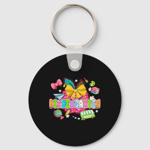 Preppy Supplies Kindergarten Happy Last Day Of Sch Keychain