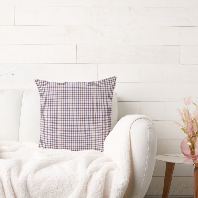 Preppy Tartan Pillow  (Couch)
