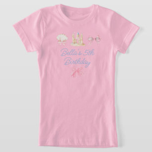 Preppy Watercolor Beach Party T-Shirt