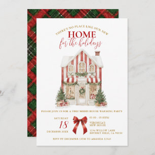 Preppy Winter Housewarming Party New Home Invitation