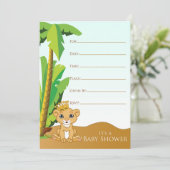 Preprinted Fill in Invitations (Standing Front)
