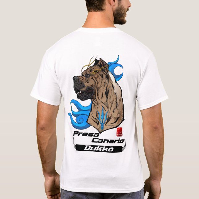 Presa Canario Dukkǭ T-Shirt (Back)