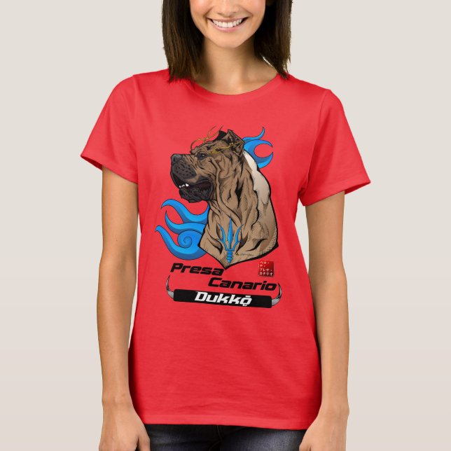 Presa Canario Dukkǭ T-Shirt (Front)