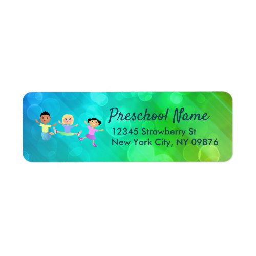 Preschool Address Labels