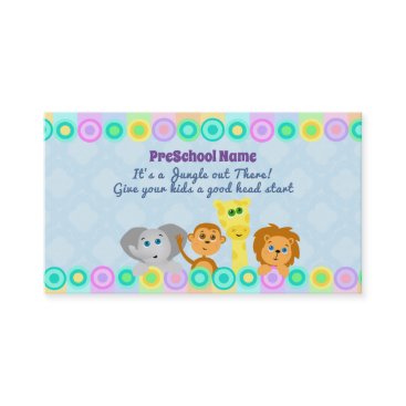 PreSchool Business Cards PreSchool Business Cards