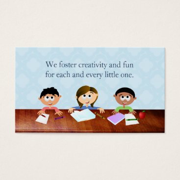 PreSchool Business Cards PreSchool Business Cards