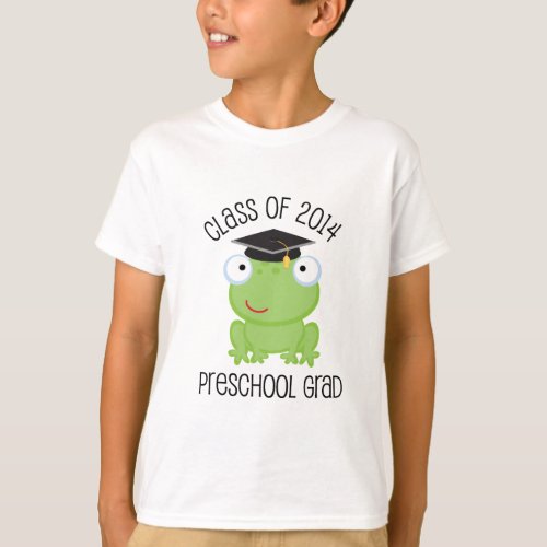 Preschool Class of 2014 Graduation frog T_Shirt