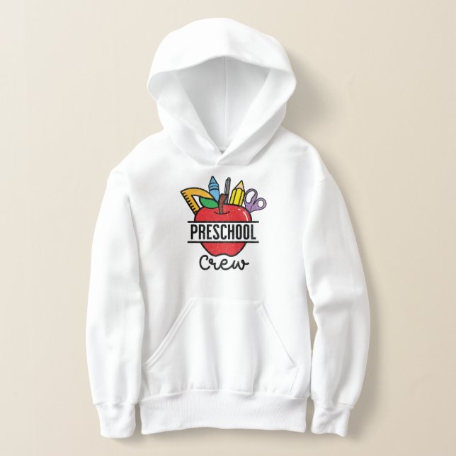 Preschool Crew Preschool Squad Hoodie (Laydown)