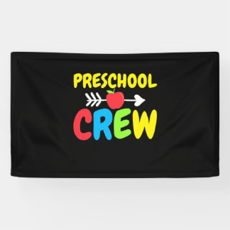 Preschool Crew Student Banner