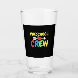 Preschool Crew Teacher Glass