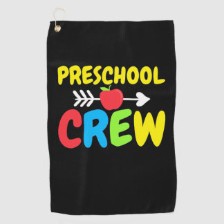 Preschool Crew Teacher Golf Towel