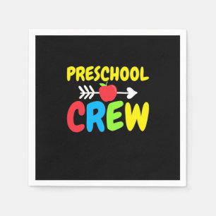 Preschool Crew Teacher Napkins