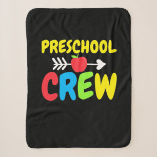 Preschool Crew Teacher Sherpa Blanket