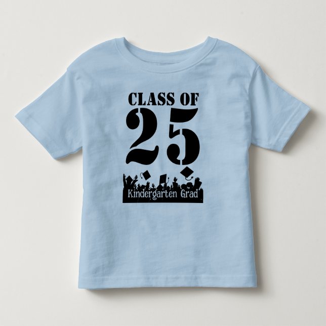 PreSchool Grad Change to Correct Year Toddler T-shirt (Front)
