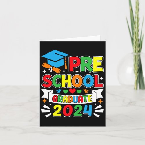 Preschool Graduate Pre_k Grad 2024 Preschool Gradu Card