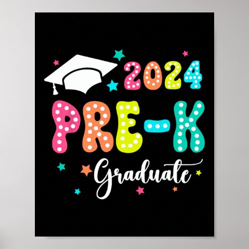 Preschool Graduate Pre_k Grad 2024 Preschool Gradu Poster