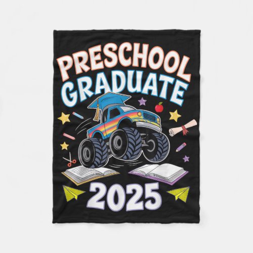 Preschool Graduation 2025 Monster Truck Graduate 