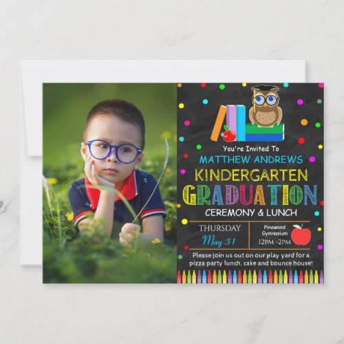 Preschool Graduation Ceremony Invitation