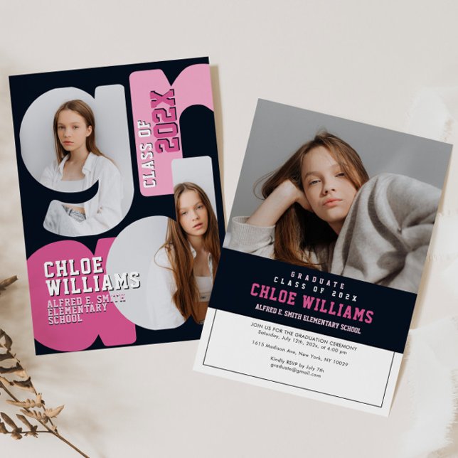 Preschool Graduation Ceremony Invitation (Creator Uploaded)