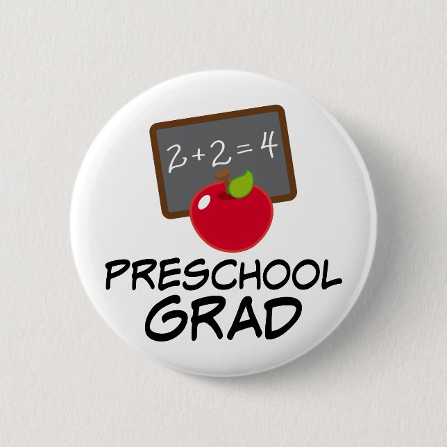 Preschool Graduation Gift Button (Front)