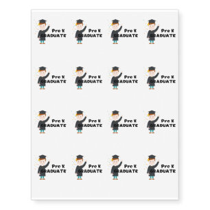 Preschool Graduation Gift Preschooler Boy Kids Temporary Tattoos