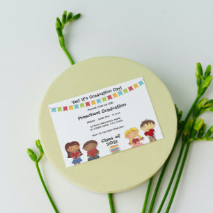Preschool Graduation Invitation