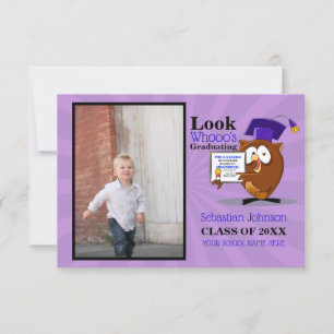 Preschool Kindergarten Photo Announcement