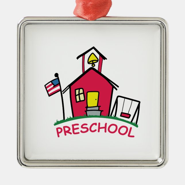 PRESCHOOL METAL ORNAMENT (Front)