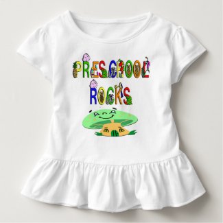 Preschool Rocks Mushroom T-Shirt