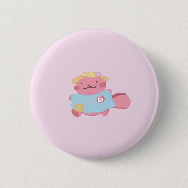 Preschool Salamander Button (Front)