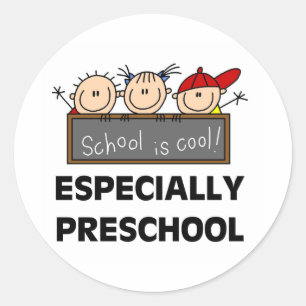 Preschool School is Cool Tshirts and Gifts Classic Round Sticker