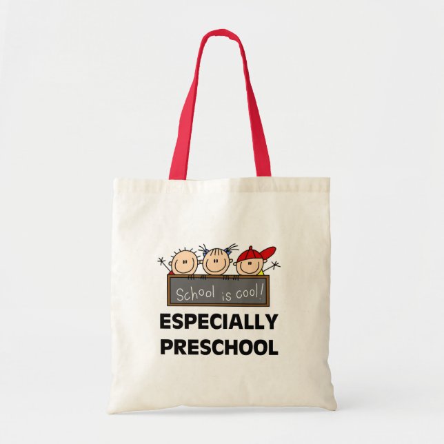Preschool School is Cool Tshirts and Gifts Tote Bag (Front)