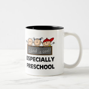 Preschool School is Cool Two-Tone Coffee Mug