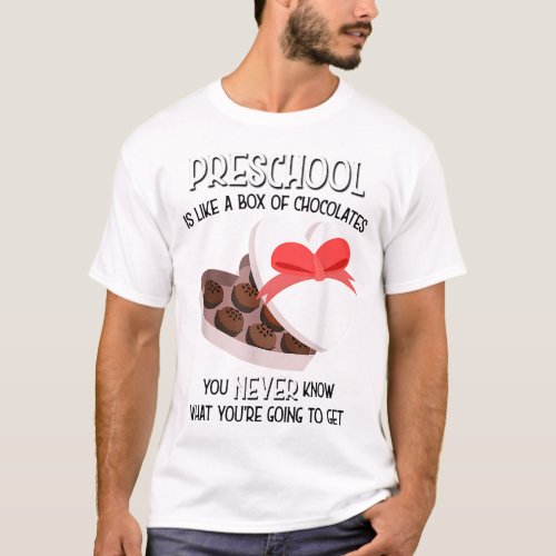 Preschool School Teacher T shirt Valentine s Day G