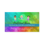 Preschool slogans business card Preschool slogans business card