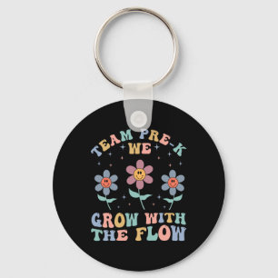 Preschool Teacher Appreciation Team Pre-k Grow Wit Keychain