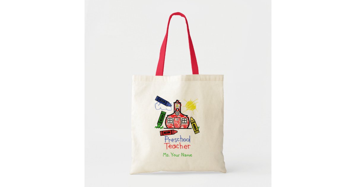 https://rlv.zcache.com/preschool_teacher_bag_schoolhouse_and_crayons-r94dba71789b84e21a7c7798d695874e8_v9wto_8byvr_630.jpg?view_padding=%5B285%2C0%2C285%2C0%5D