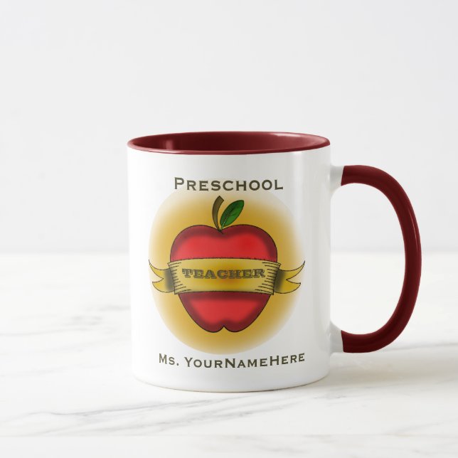 Preschool Teacher Mug (Right)