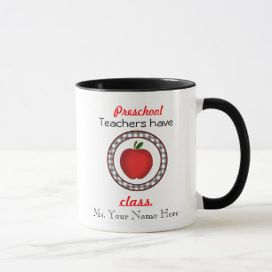 Preschool Teacher Mug - Teachers Have Class